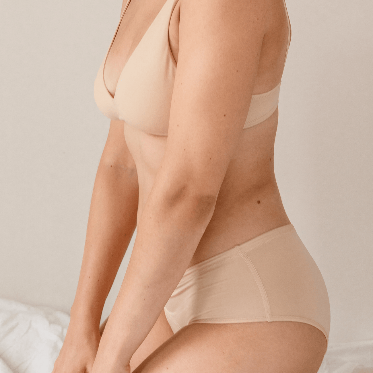 Sujetador beige - Tencel