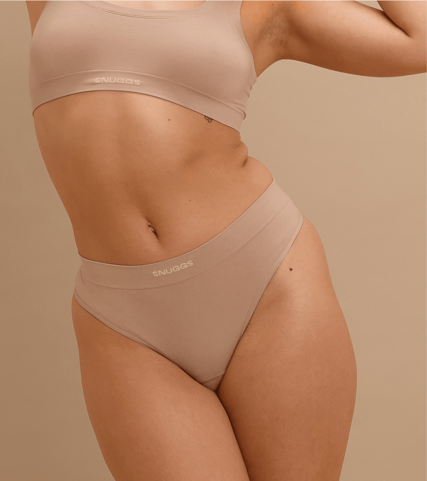 Seamless - High-Rise - Beige